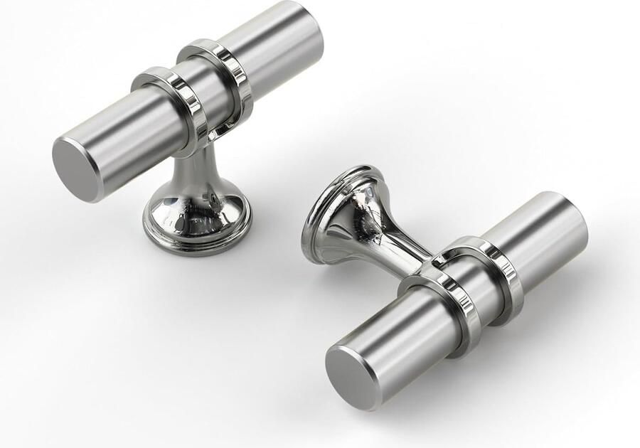 Keukenkast Handgrepen Zilver 10 Stuks