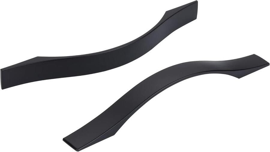 Keukenkast Handgrepen Zwart Set van 6 stuks 128mm Keuken Deurgrepen Moderne Keukenaccessoires voor een Stijlvol Interieur