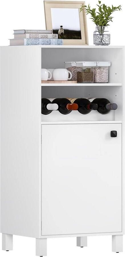 Rootz Living Rootz Keukenkast met Flessenrek Dressoir Wijnkast Multifunctioneel 48cm x 108cm x 40cm