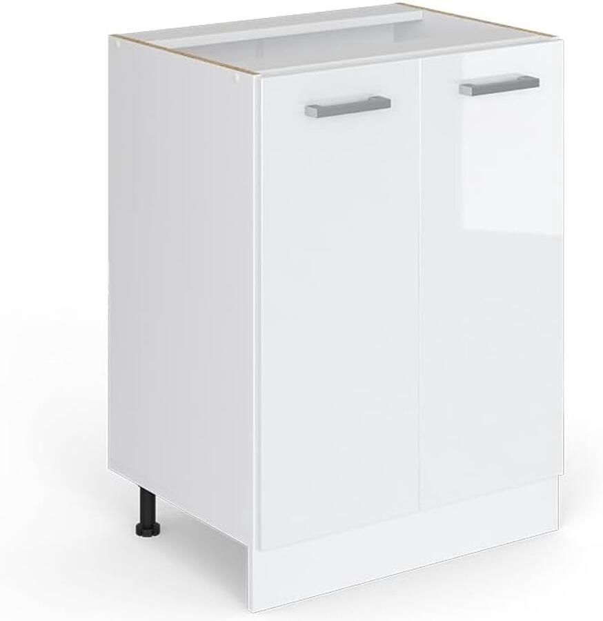 Keukenkast R-Line – Hangkast Onderkast en Meubels in Antraciet en Wit