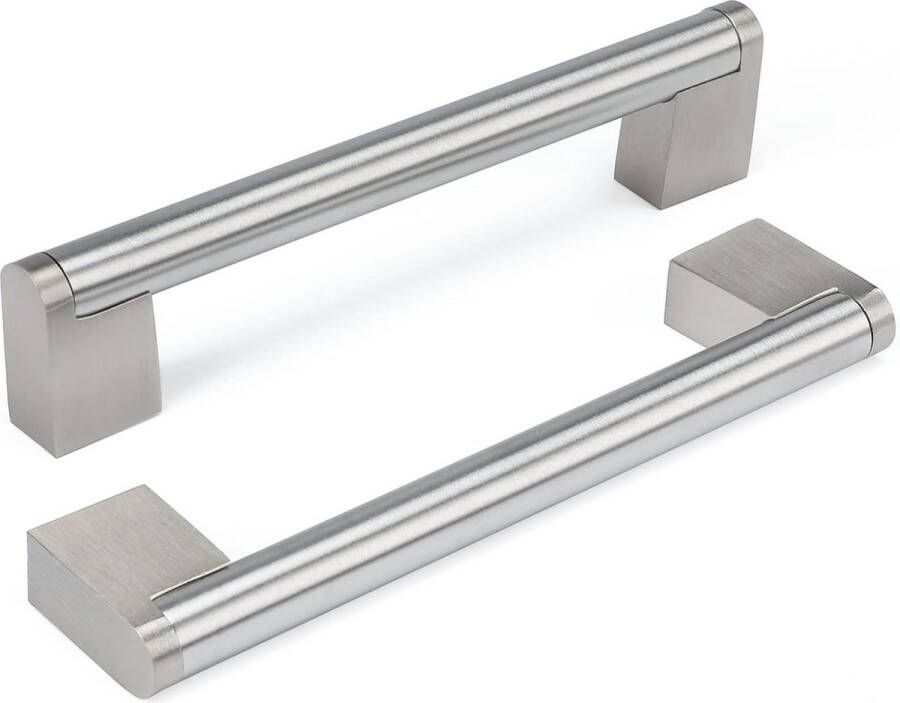 Keukenkasten deurgrepen keuken keukengrepen geborsteld roestvrij staal 128 mm vintage kastgrepen roestvrij staal meubelgrepen roestvrij staal 25 stuks