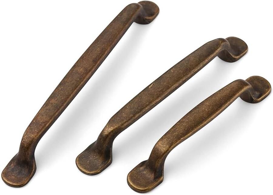 Keukenkastgrepen Elegant design Set van 10 Zinklegering 96 mm