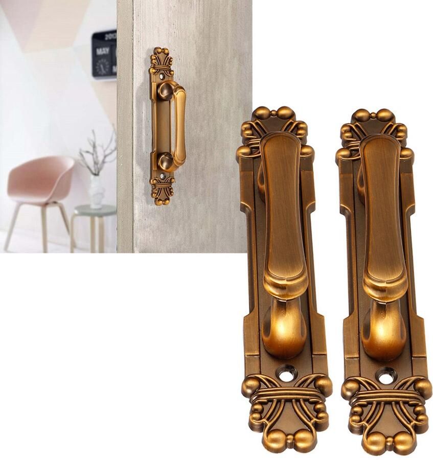 Keukenmeubelgrepen set van 2 zwarte keukendeurgreep meubelgreep keukengreep goud