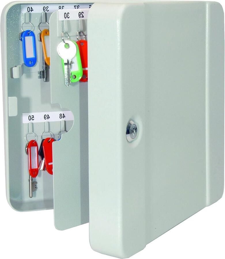 Key Safe Cabinet 50 Key Capacity Wit sleutelkastje met code