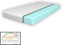 Inandoutdoormatch Kinderbed Vinny Tipi Bed Met Matras Bamboe 70x140 cm Houtkleurig Snelle Montage 200kg draagvermogen - Thumbnail 3