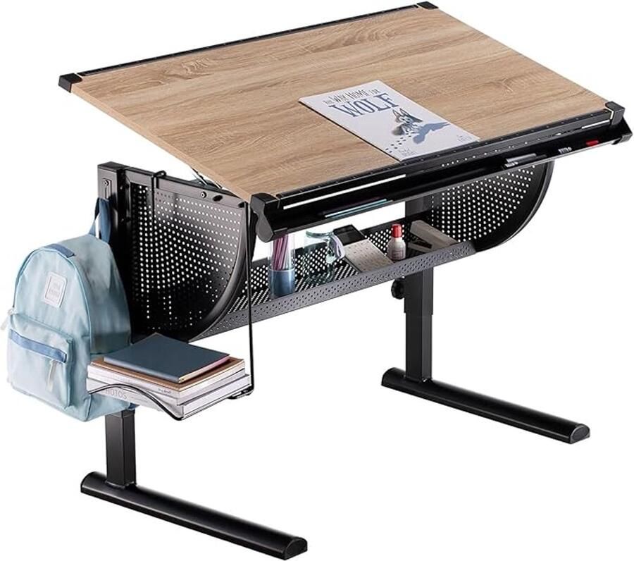 Kinderbureau Kindertafel Speeltafel Kindertafel met Stoeltjes Kindertafel en Stoeltjes Tekentafel Zwart