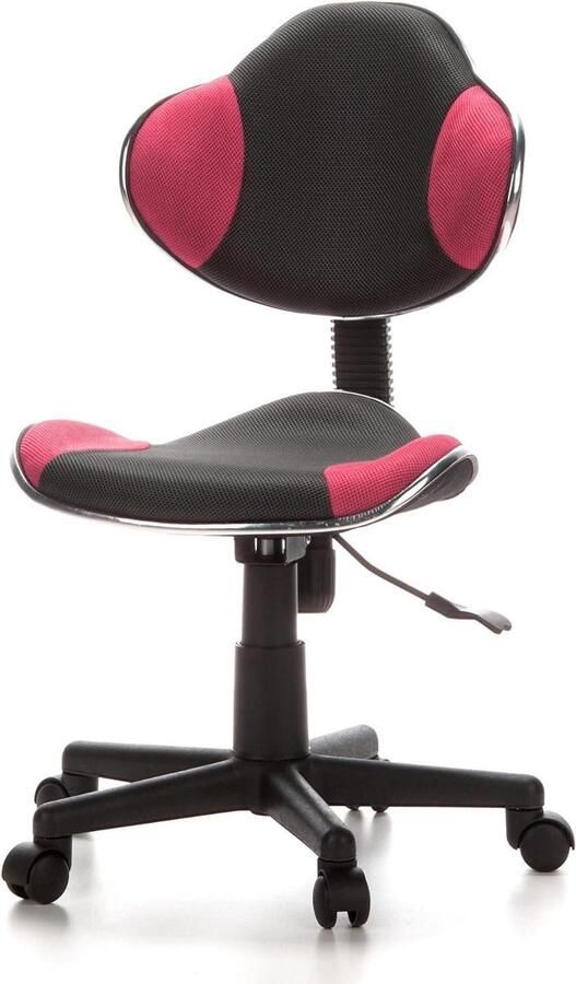 Kinderbureaustoel KIDDY GTI-2 42 x 45 x 101 cm Grijs-Roze Ergonomische Kinderstoel