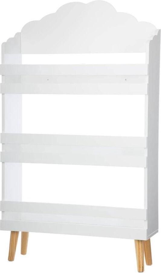 Kinderen Boekenkast Witte Wolk Atmosphera Designer Binnenshuis Gebruik Boekenkast kind