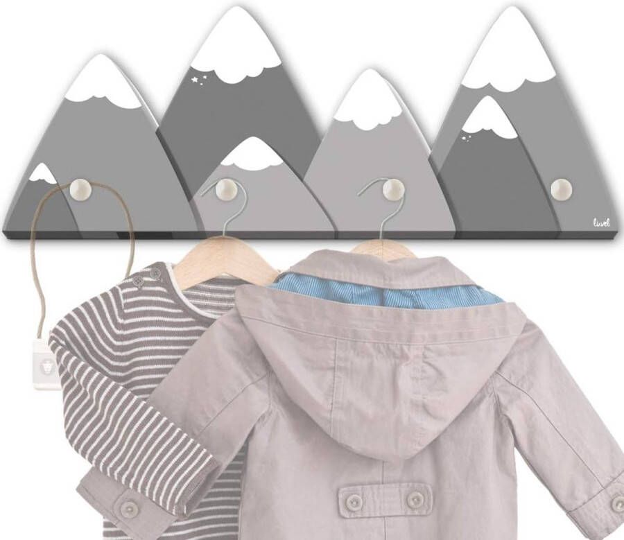 Kindergarderobe met 4 haken vele motieven afmetingen ca. : 40 x 15 x 1 cm muurkapstok kledinghaken wandhaken kindermeubels kapstokhaken kinderkamer