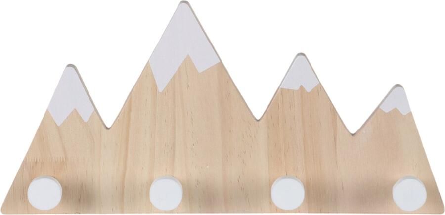 Kinderkapstok 4 haakjes 34 5 cm breed