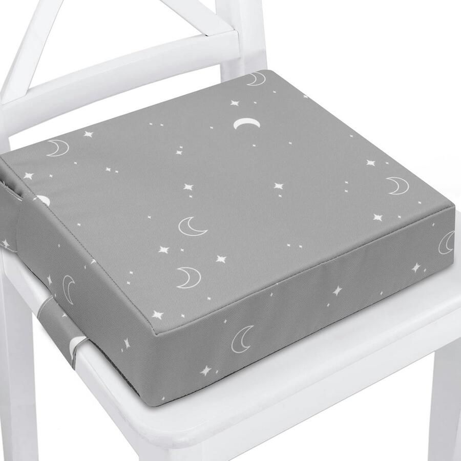 Kinderstoel Verhoger Kussen Verhoogd Zitkussen voor Kinderen met Comfortabele Schuimvulling en Wasbare Hoes