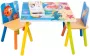 LooMar Kindertafel – Kinderbureau – Kindertafel met stoeltjes – Kindertafel en stoeltjes – Peuter tafel en stoel – Kindertafeltje met 2 stoeltjes - Thumbnail 2