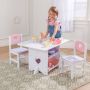 Kindertafel met stoelen – kindertafeltje – kinderkamer – duurzaam - Thumbnail 1