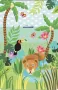 Kindertapijten.be Jungle Kindertapijt 110x170cm Ultrazacht Anti-slip Wasbaar Tapijt Kinderkamer Tapijt Kinderen Kindervloerkleed Kindermat Mat Vloerkleed Kinderkamer Speelmat Speeltapijt Speelkleed Dieren - Thumbnail 1