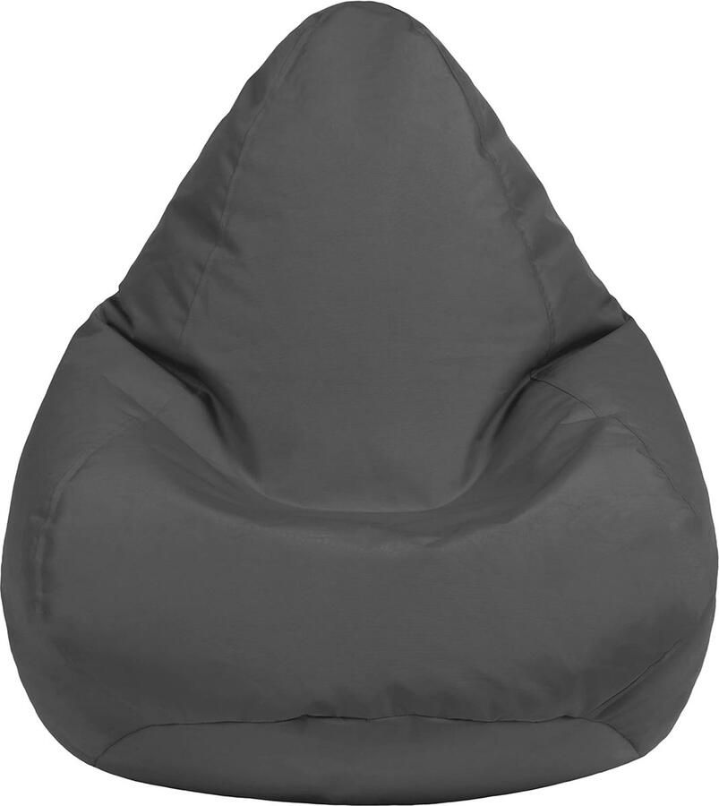 Kinderzitzak Gamingstoel Waterdicht Meubilair Binnen Buiten Woonkamer Zitzak Ergonomisch ontwerp voor lichaamsondersteuning (donkergrijs zitzak)
