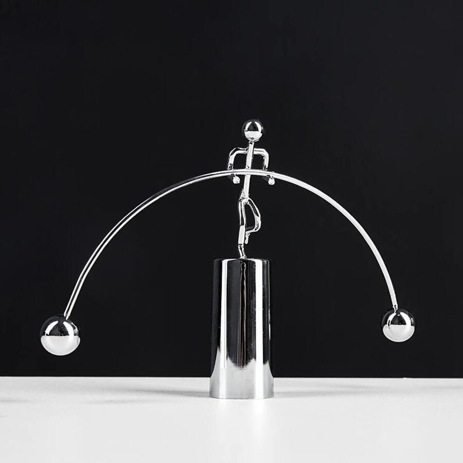 Kinetische Metal Balans Slinger – Bureau Decoratie Stressverlichting Cadeau