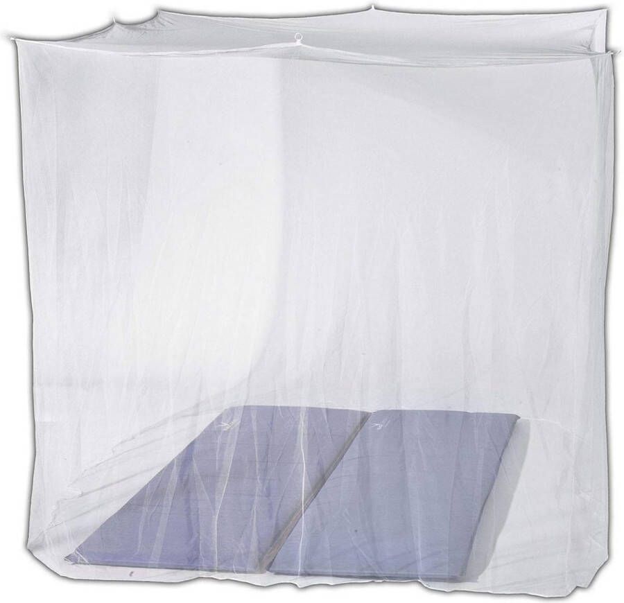 Klamboe 2 persoons bed klamboe vierkant 8 Ophang ringen 220 x 200 x 200 cm