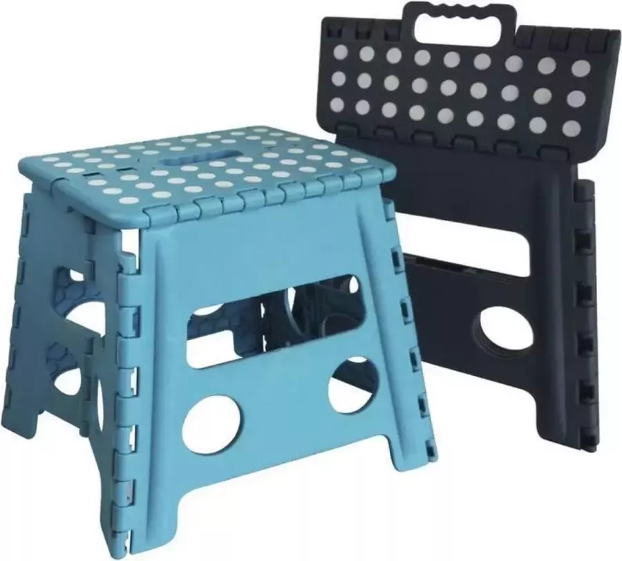 Klapbare kruk hoog kleuren