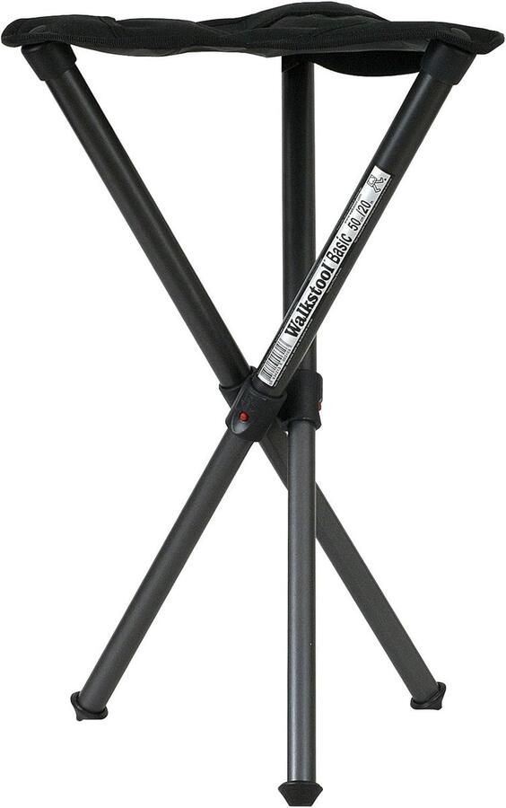 Klapkruk 3-poten Opvouwbare Aluminium Kruk Hoogte 50 cm Maximale Belastbaarheid 150 kg Compact en Lichtgewicht