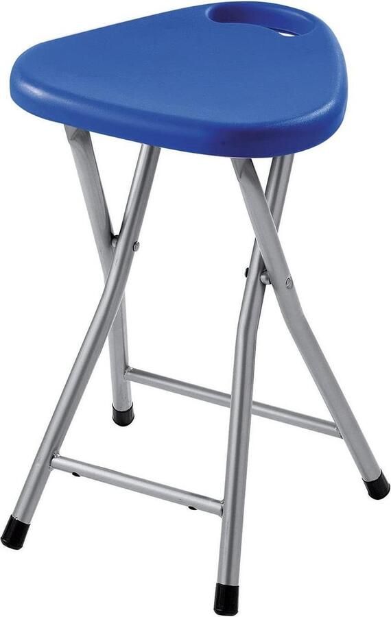 Klapkruk blauw 465 x 30 x 293 cm. Kruk