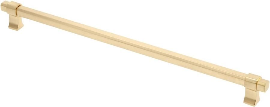 Klassieke handgrepen tijdloos ontwerp set van 4 mat zwart geborsteld goud