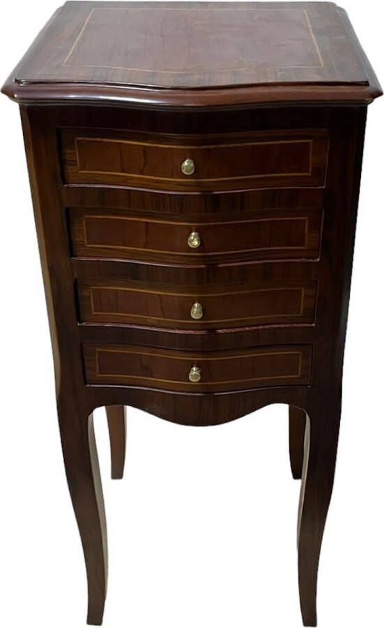 Nile Furniture Barok ladekast met 4 lades [Baroque] [Klassiek] [Woonkamer] [Luxe] [Interieur]