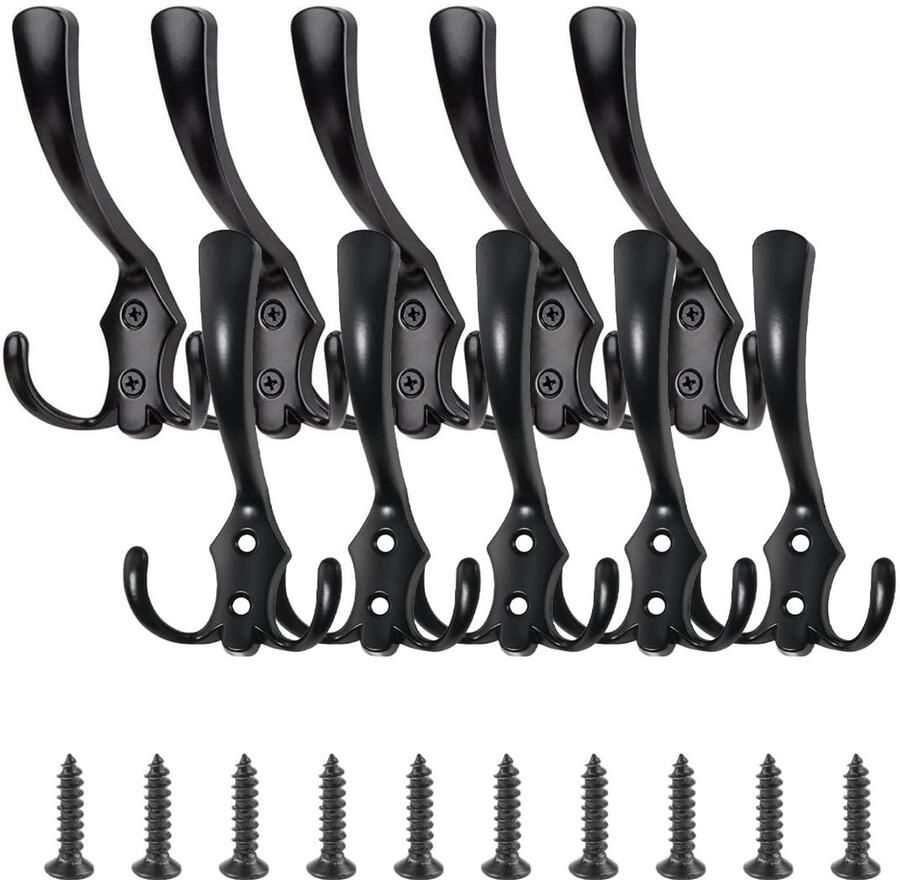 Klassieke vintage kapstokhaken multifunctioneel 1 stuk zinklegering