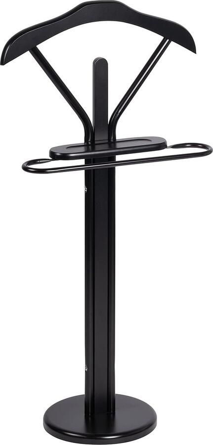 Kledingbutler dressboy dressgirl hoogte 107 cm zwart