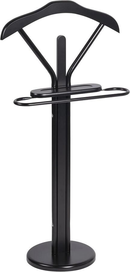 Kledingbutler Dressboy Zwart 107 cm Hoog voor Kledingorganisatie