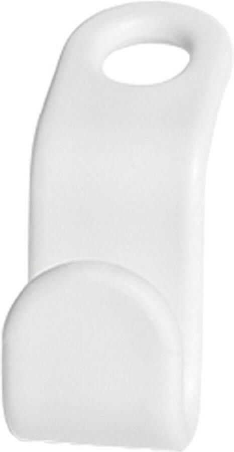 Kledinghaak 20-delige naadloze kledinghaak Verdikt ontwerp Multifunctionele haak voor kasten en deuren Zuiver witte minimalistische stijl