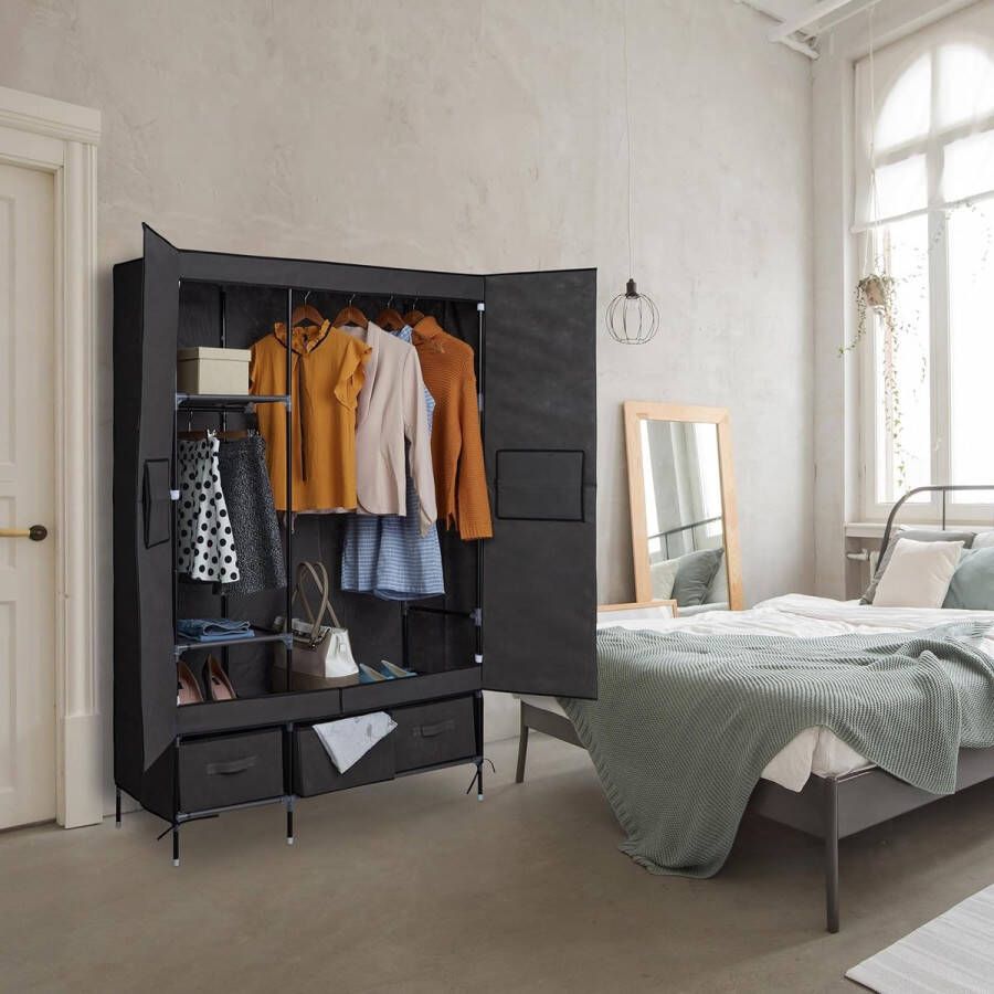 Kledingkast hangkasten Garderobekast 173 x 112 x 44 cm