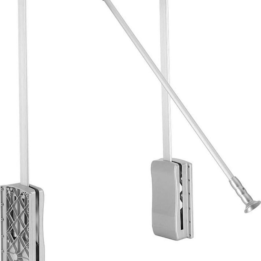 Kledingkast Lift aluminium verstelbare breedte optillen 600-830 mm zware kledingkast pull-down stangen voor hangende kleding kledingkast lift (600-830mm)