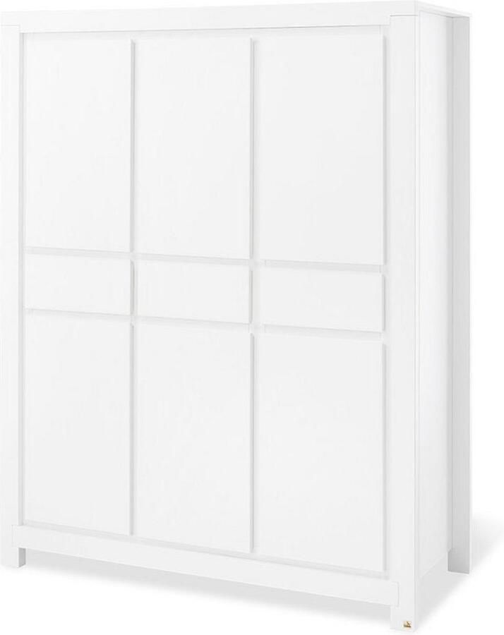 Rootz Living Rootz Kledingkast 'Milk' Large Kledingorganizer Opbergkast Self-Soft-Close 145cm x 57cm x 184cm