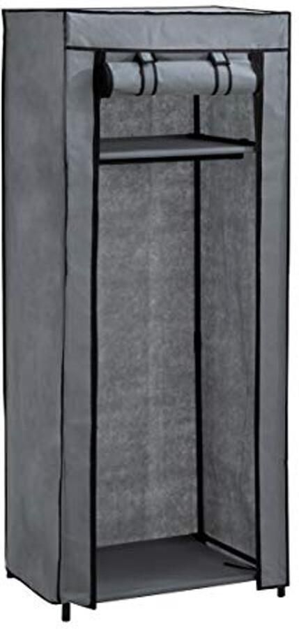 Kledingkast van Vliesstof Ruimtebesparend en Eenvoudig te Monteren 60 x 148 x 45 cm