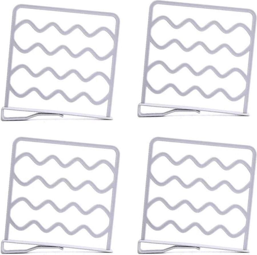 Uitbreidbare Kledingkast Organizer Rek Verstelbare Planken voor Organisatie en Opslag Geen Boor Locker Opbergrek Badkamer en Kledingkast Organisator 16.5 inch Breed (30-40 cm 118-157 inch) Kledingkast - Foto 3