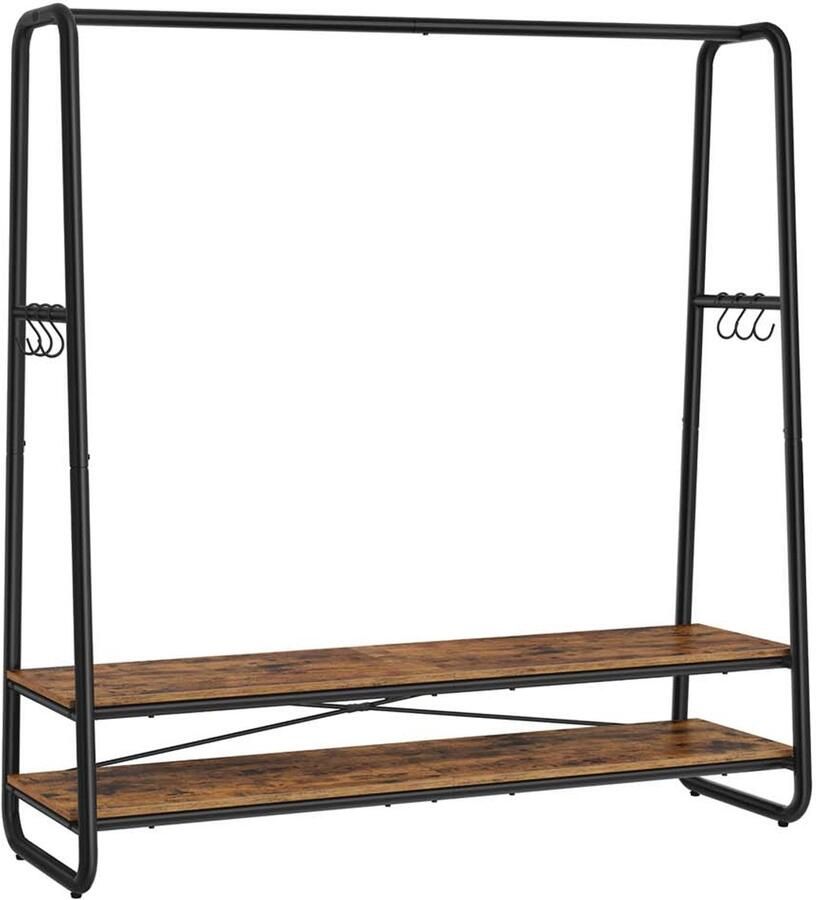 Kledingrek 2 Planken 6 Haken