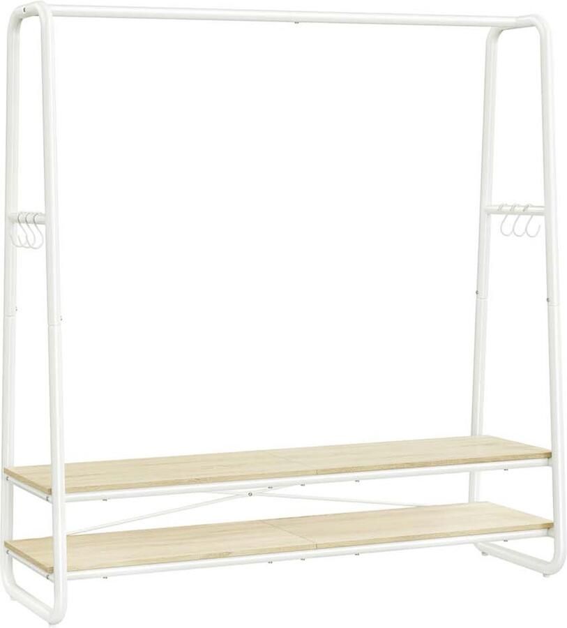 Kledingrek 2 Planken 6 Haken