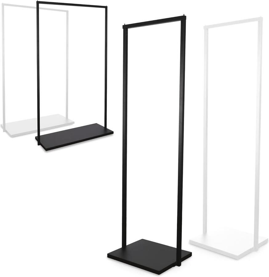 Kledingrek 50 cm Vrijstaande Kledingstang voor Slaapkamer Woonkamer en Kantoor Stijlvol en Multifunctioneel