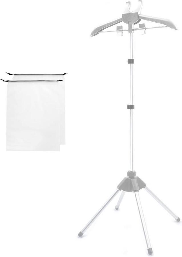 Kledingstomer Draagbare Standaard Stoom Kledingrek Kleerhanger Grijs kledingrek