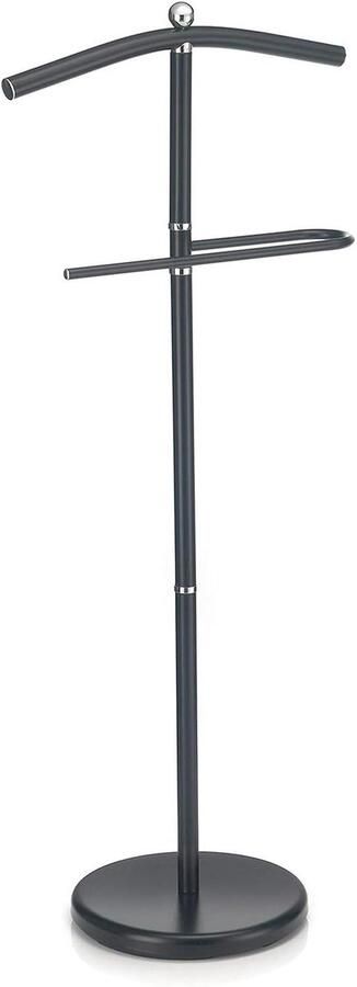 Kledingrek Dressboy in Zwart met Broekhanger Perfect voor Kledingopslag en Stomer