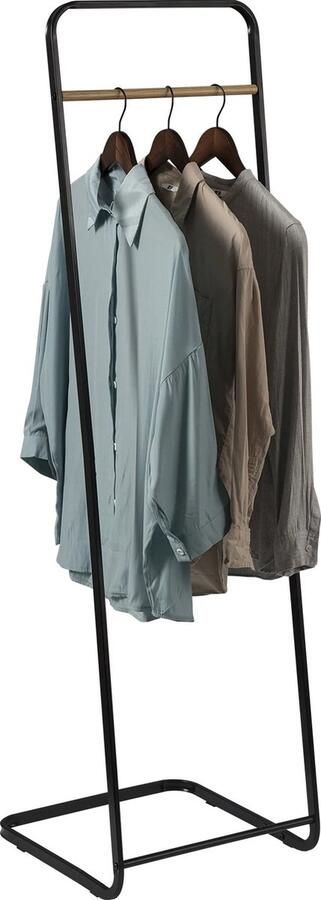 Kledingrek Kapstok Garderoberek Opbergrek kleerhanger droogrek kledingstang kledingrekken Kledingrek zwart Kledingrek metaal Kleding rek