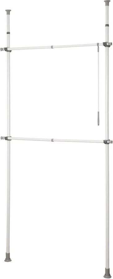 Kledingrek Teleskop-Garderobensystem Herkules Basic Verstelbaar en stevig