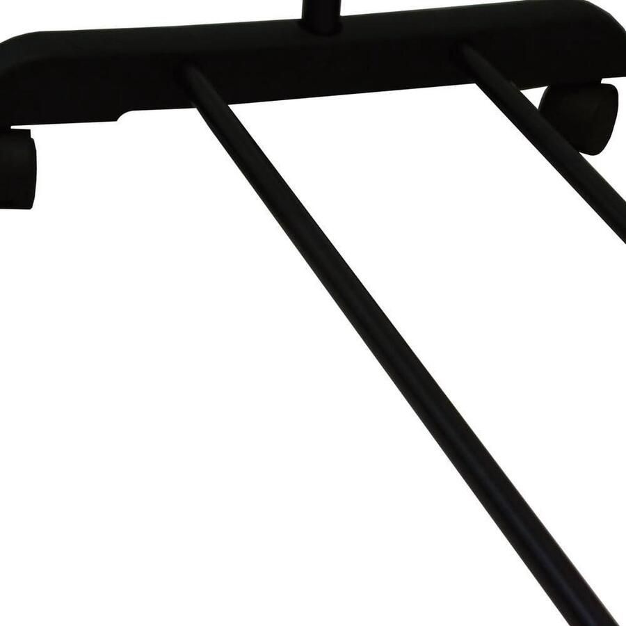 Verstelbare Kleding Rail Zilver Kledingrek met Enkele Stang kledingrek