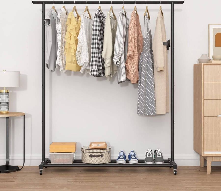 Kledingrek Vrijstaande hanger Clothes rack Freestanding hanger 119 99 x 40 01 x 159 99 cm;