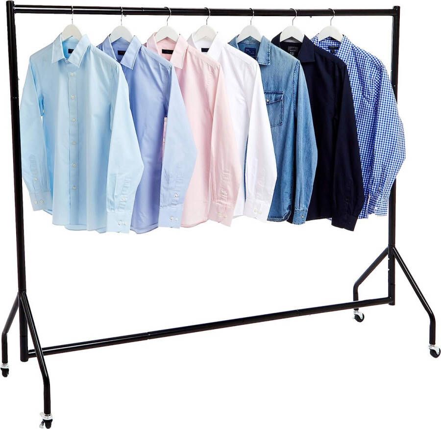 Kledingrek Vrijstaande hanger Clothes rack Freestanding hanger 182D x 50B x 154 1H centimeter