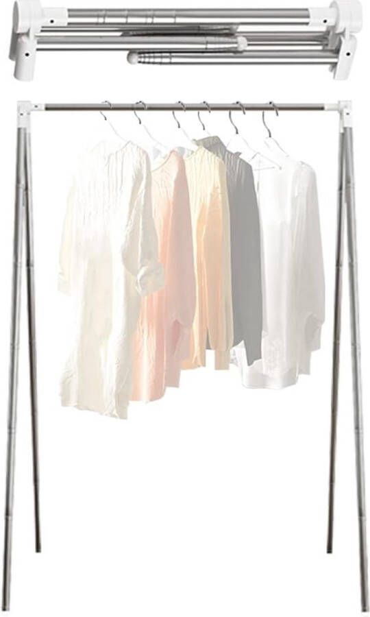 Kledingrek Vrijstaande hanger Clothes rack Freestanding hanger 43 x 72 x 136 cm