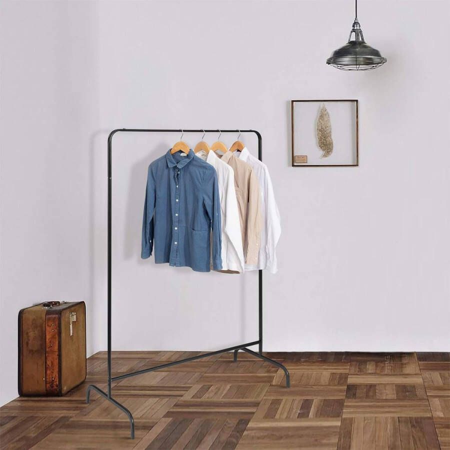 Kledingrek Vrijstaande hanger Clothes rack Freestanding hanger 46D x 99B x 152H centimeter