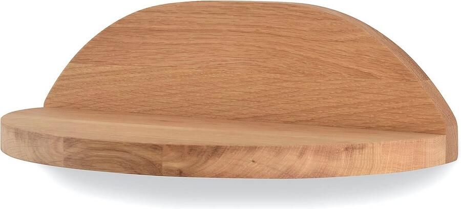 Klein Houten Zwevend Wandrek voor Planten en Decoratie