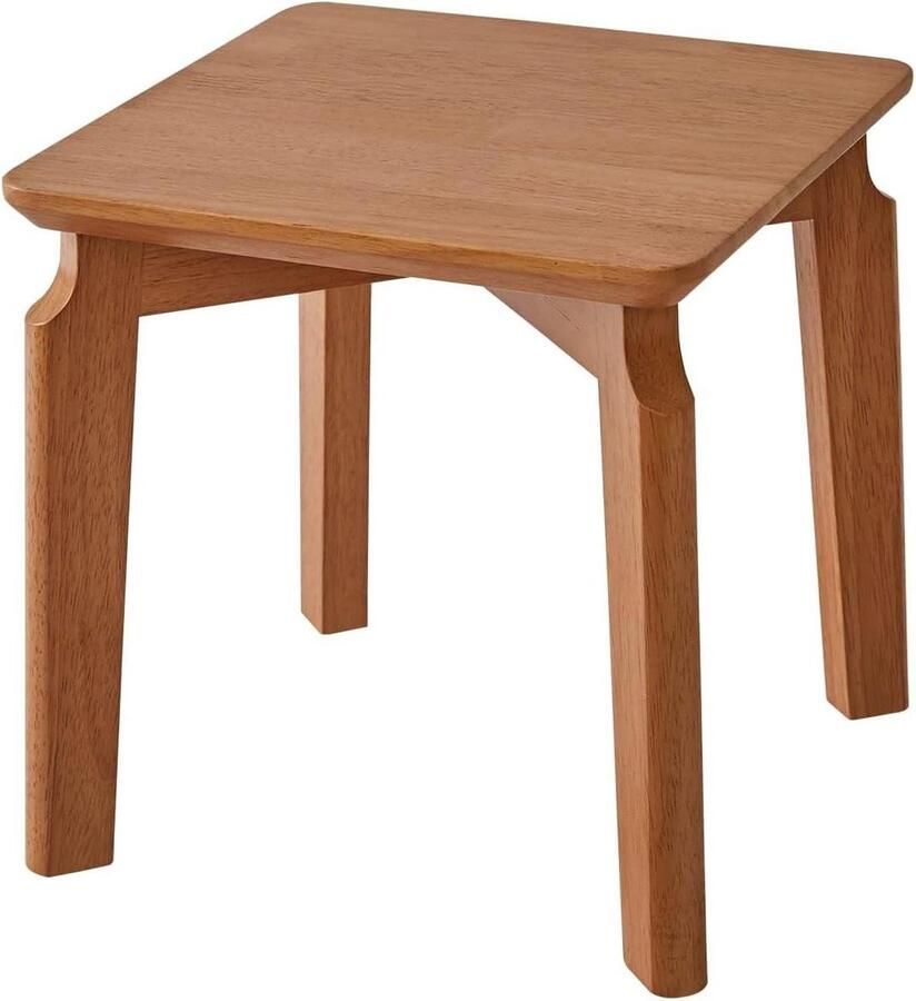 Kleine kruk schoenwissel draagbaar kinderopstapje massief houten plantentafel voor kinderen en volwassenen SD-1001