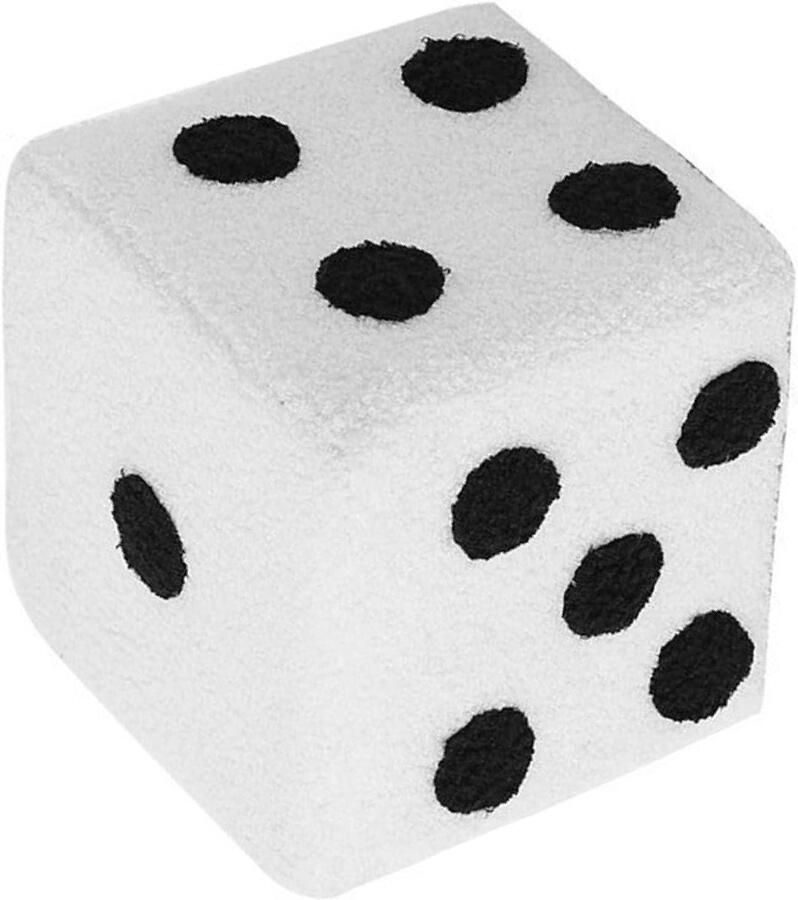 Allecto Plus Kubusstoel Kruk voor Schoenen Voetensteun Wasbaar Woonkamer Slaapkamer Praktische Stijlvolle Zitplek